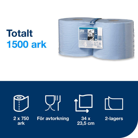 Tørkepapir Plus Tork W1/W2