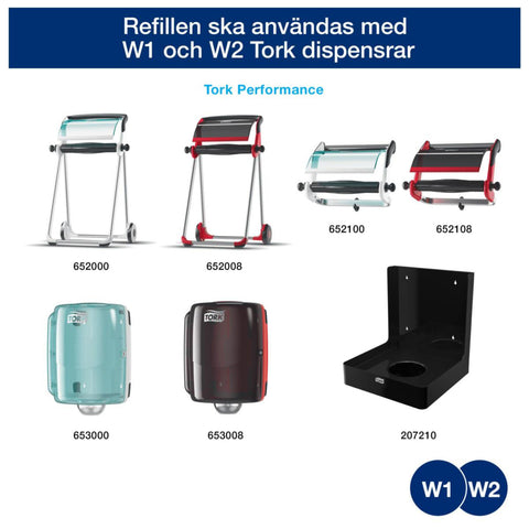 Tørkepapir Plus Tork W1/W2