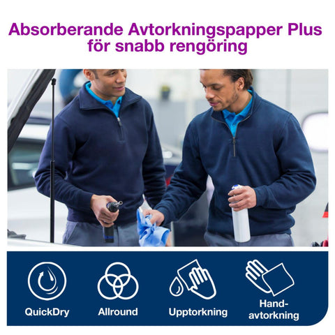 Tørkepapir Plus Tork W1/W2