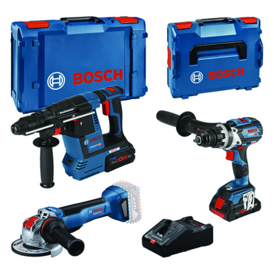 Kombipakke Bosch GSR/GWX/GBH