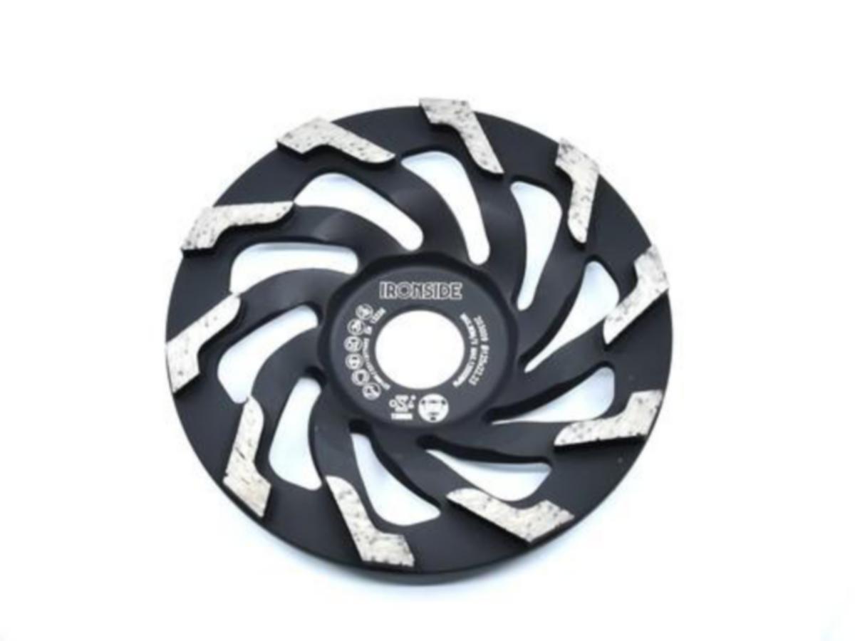 Diamantslipetallerken 125mm Ironside 203009