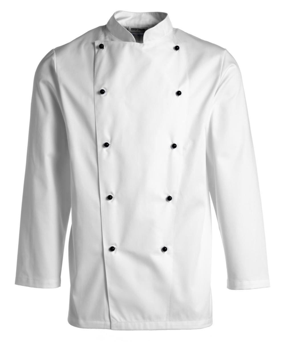Kokkejakke Kentaur 2330-101 Classic lang erm