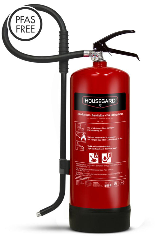 Brannslukker Housegard Fett AF 6L