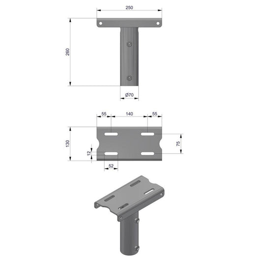 Toppfeste Vik Ørsta for 1 Lys