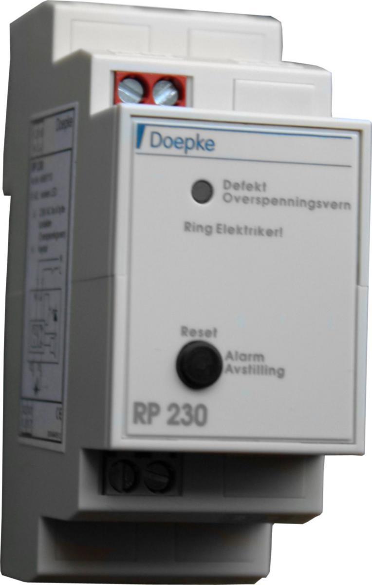 Varslingspanel RP230 for Overspenningsvern - Stansefabrikken Products AS