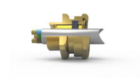Nippel 501/421 Exde Messing Hawke Adapter