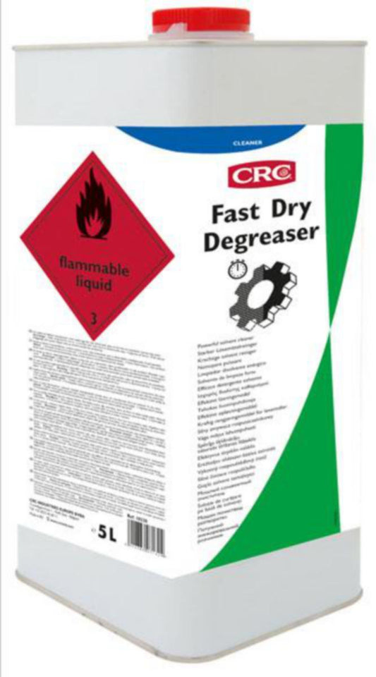 Avfetting CRC Fast Dry Degreaser Dunk