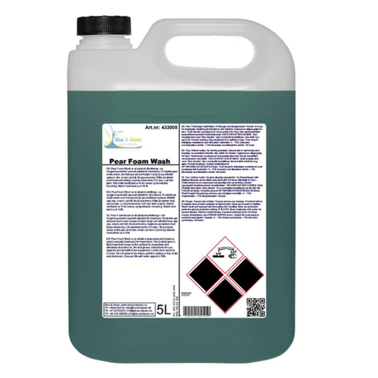 Skumrengjøring BG Pear Foam Wash - Blue & Green