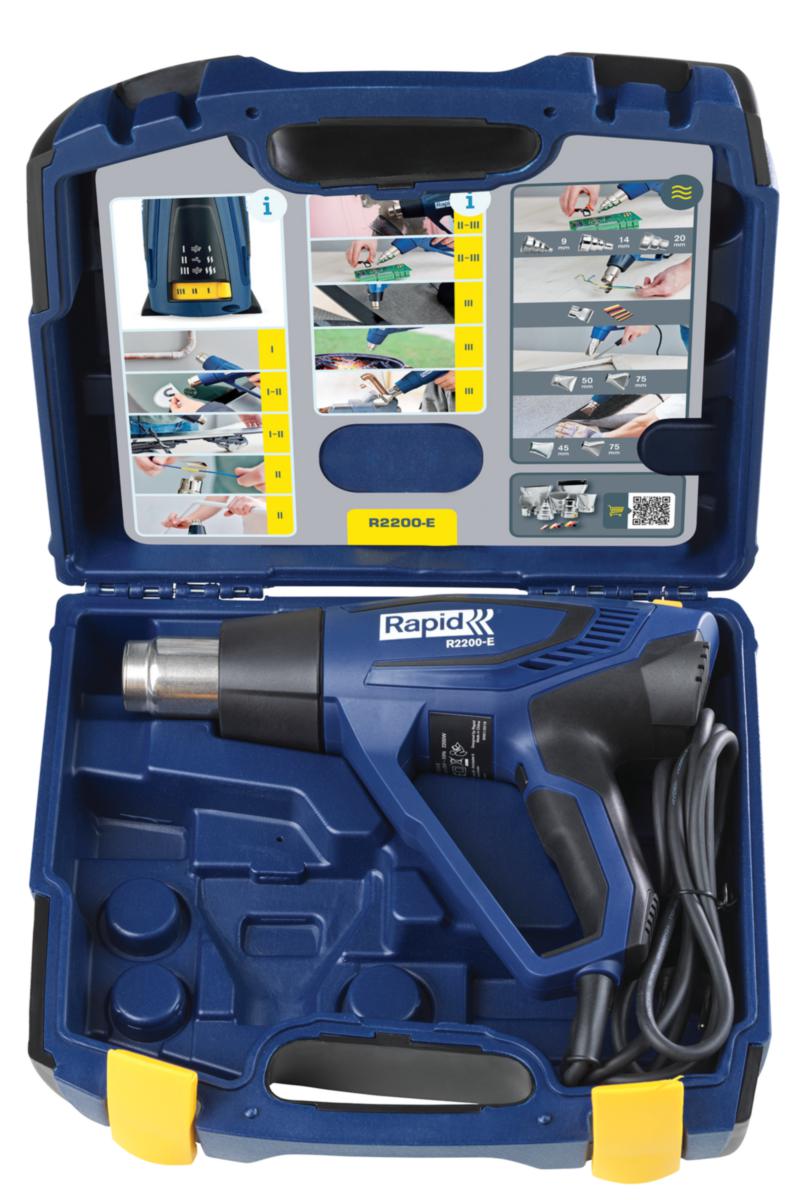 Varmluftpistol Rapid R2200-E Koffert