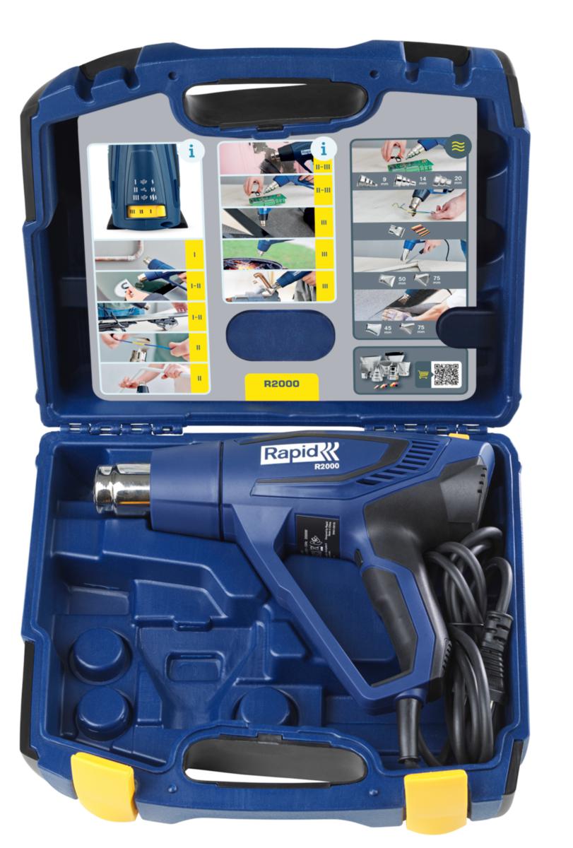 Varmluftpistol Rapid R2000 Koffert