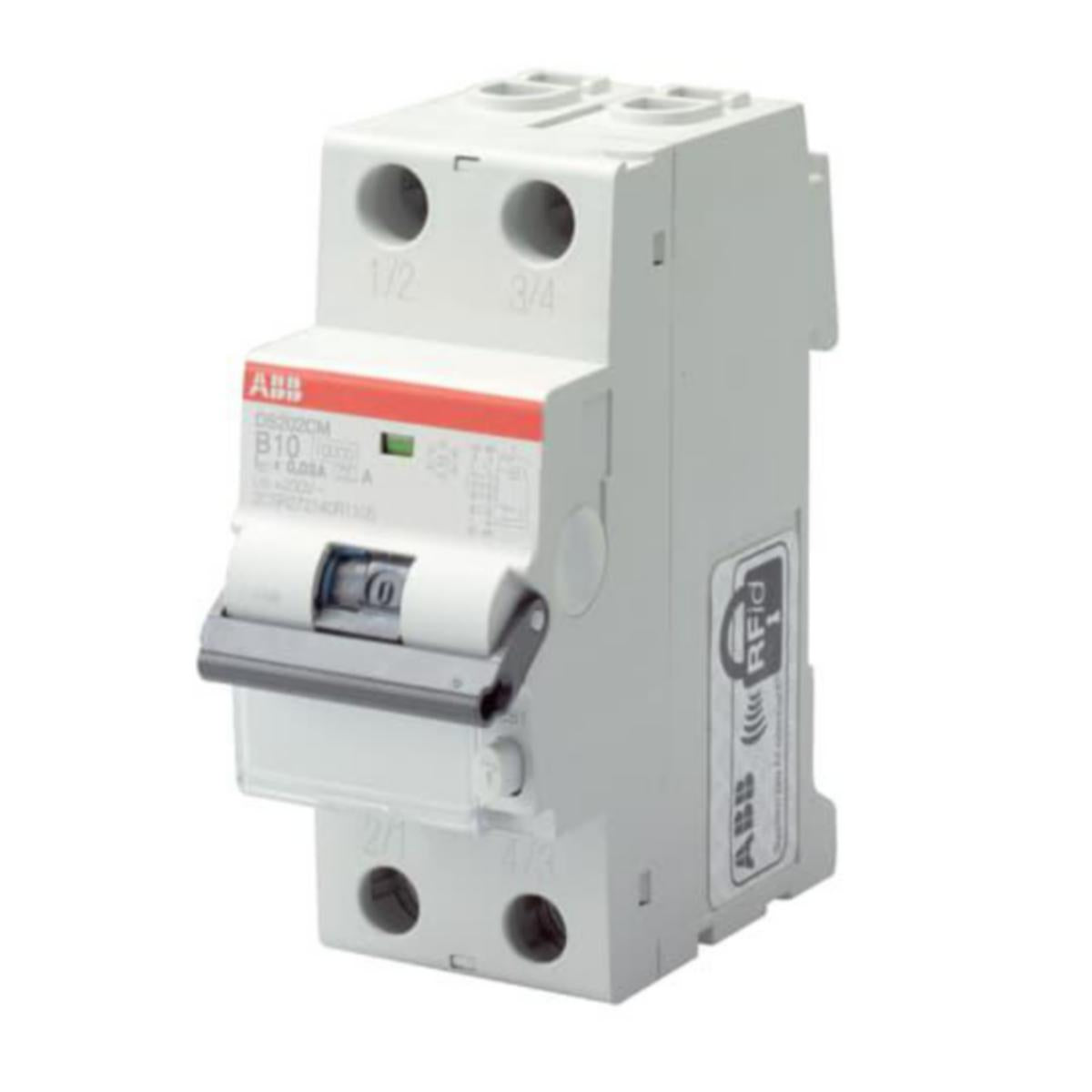 Jordfeilautomat ABB DS202C - 10