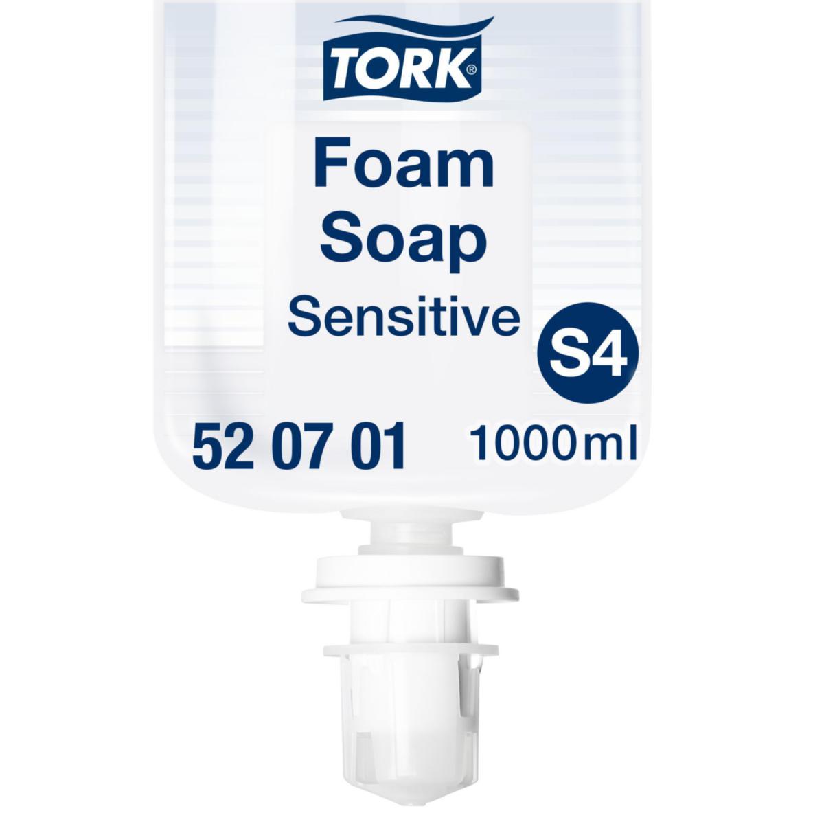 Skumsåpe Tork Premium Ekstra Mild S4 uparfymert