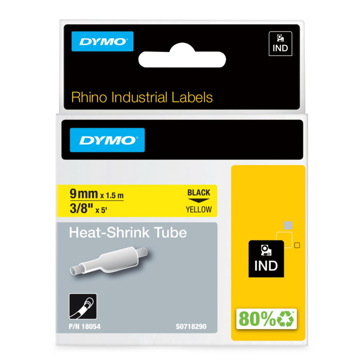 Merkebånd Dymo Rhino industri krymprslange