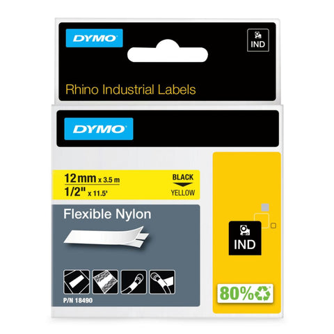 Merkebånd Dymo Rhino industri fleksibel nylon