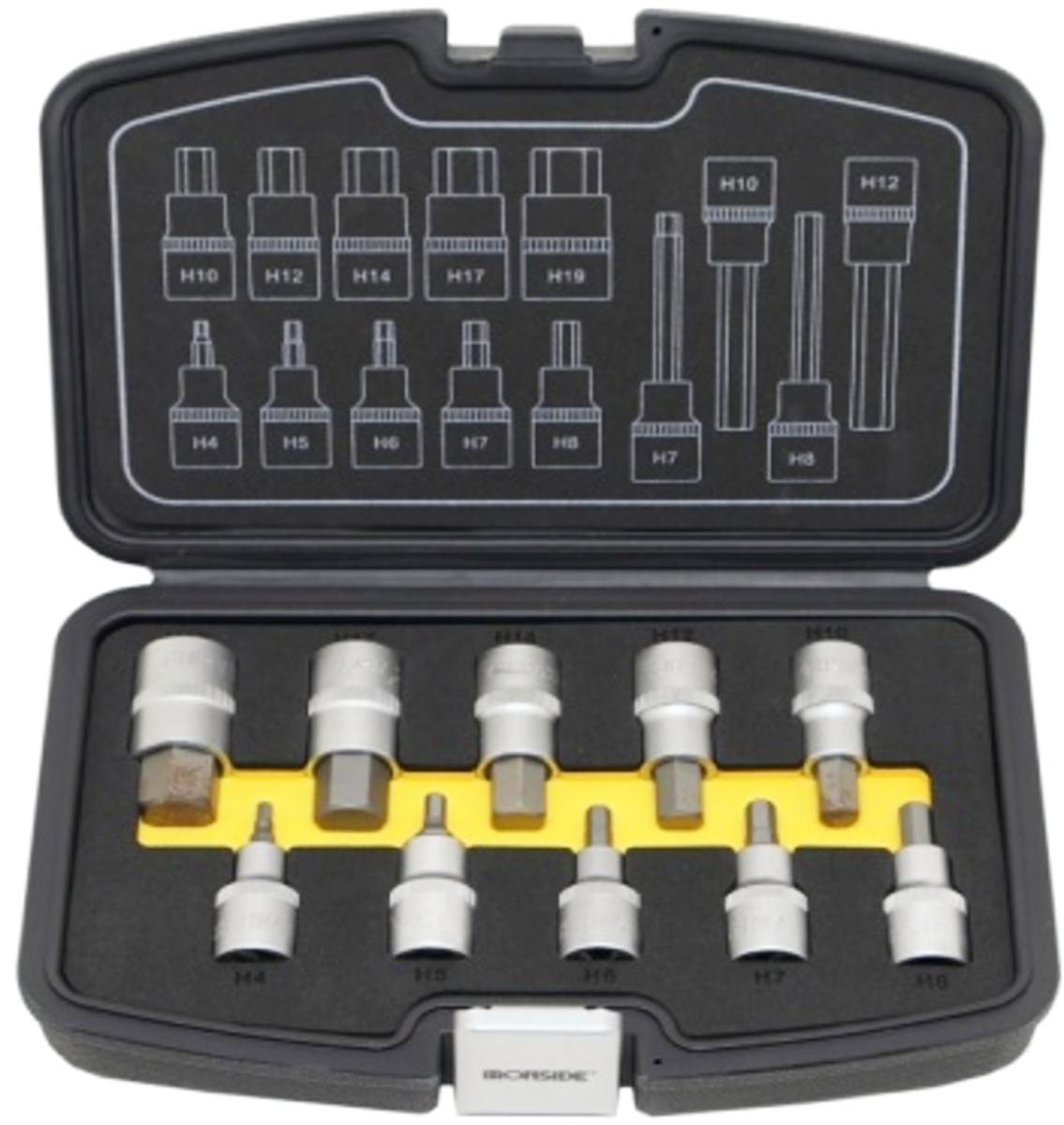 Bitspipesett Ironside 1/2" korte