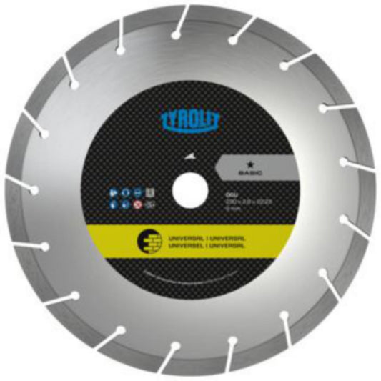 Diamantkappeskive Tyrolit Basic* DCU B3