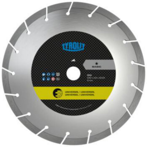 Diamantkappeskive Tyrolit Basic* DCU B3