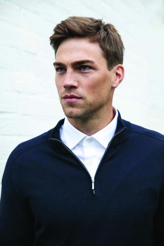 Collegenser Tracker 1/4 zip Pima Cotton