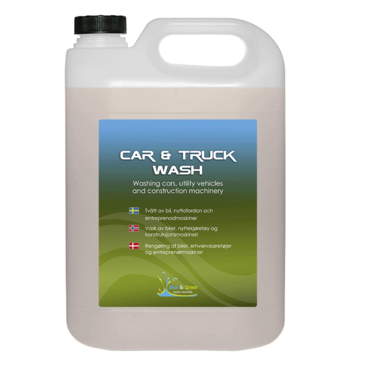 Avfetting- og Rengjøring BG Car & Truck Wash - Blue & Green