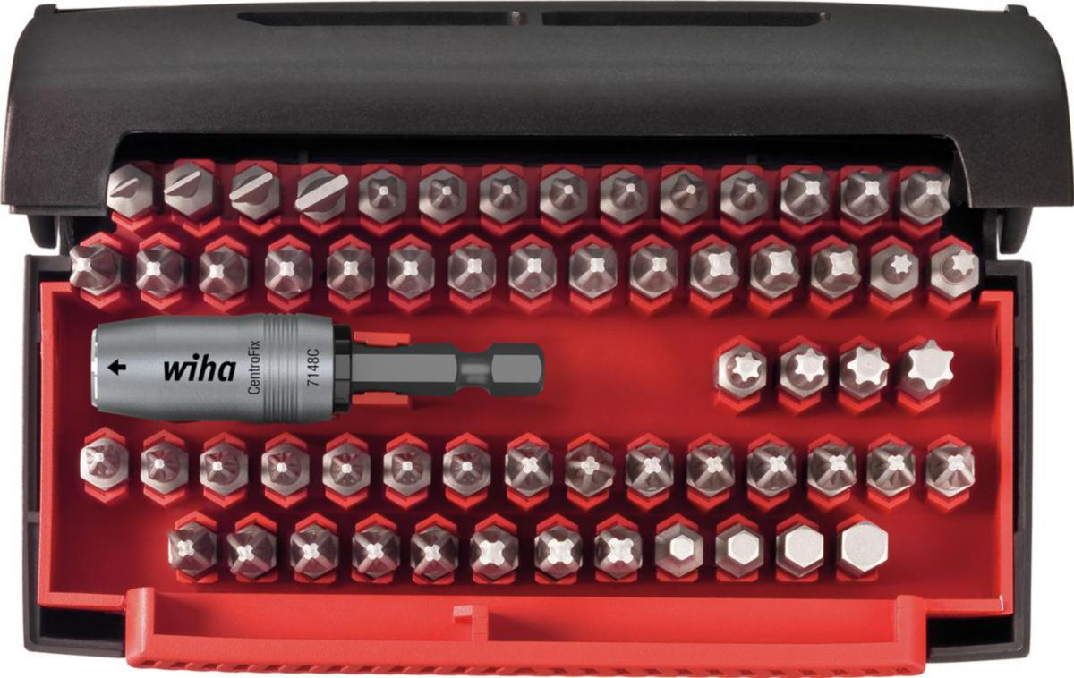 Bitssett m/ holder Wiha 61 deler