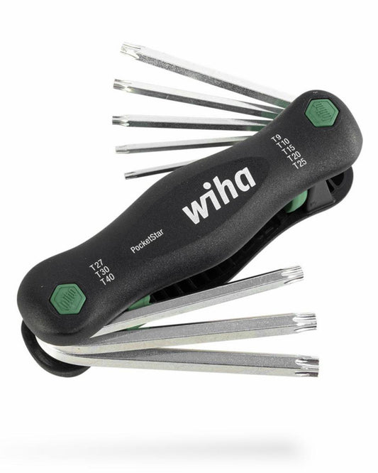 Nøkkelsett Wiha Foldbar T9-40