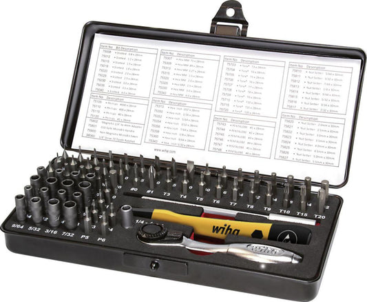 MicroBits-sett Wiha 65 deler