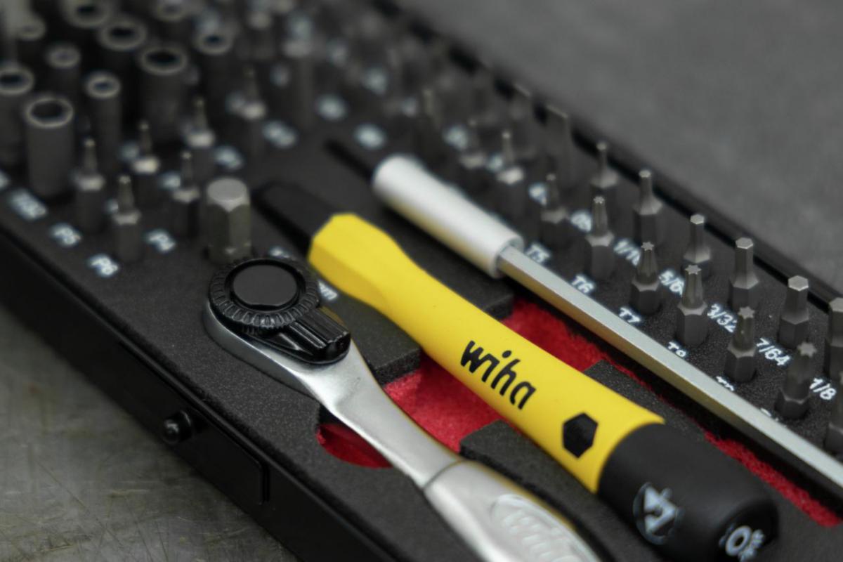 MicroBits-sett Wiha 65 deler