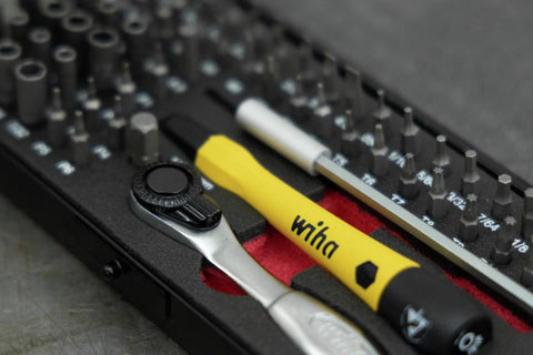 MicroBits-sett Wiha 65 deler