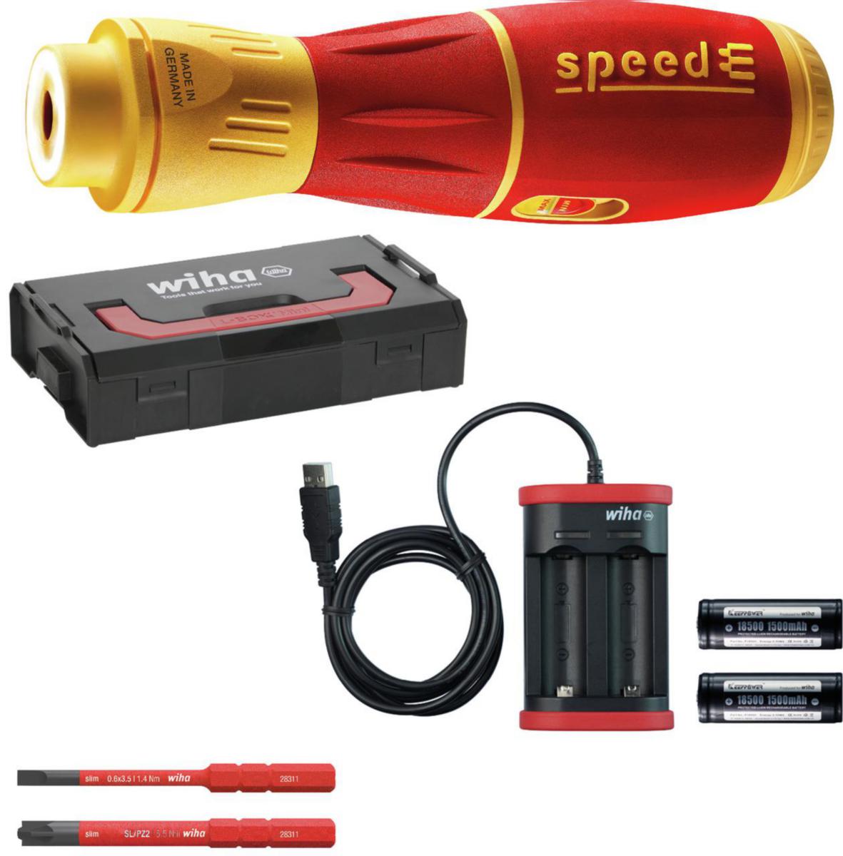 SpeedE®II - Elektrisk Bitsskrutrekker fra Wiha