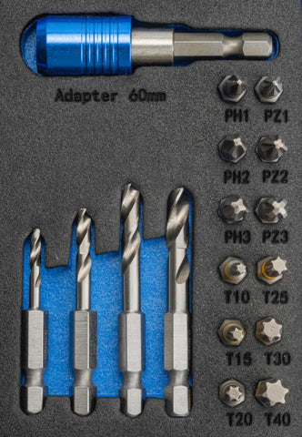 Bor-/bitskassett 1461 3-6 mm Izar