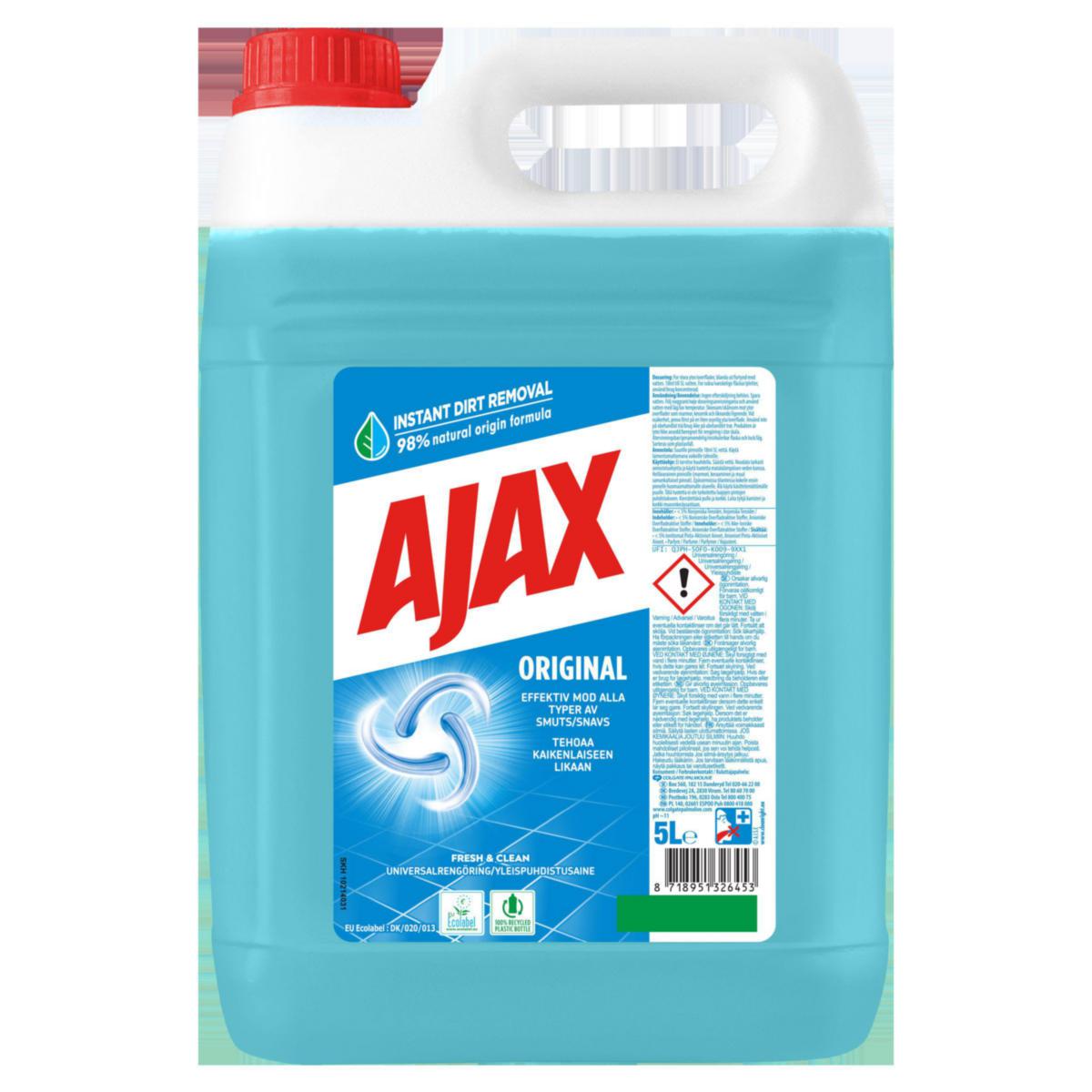 Allrengjøringsmiddel Original/Lemon Ajax