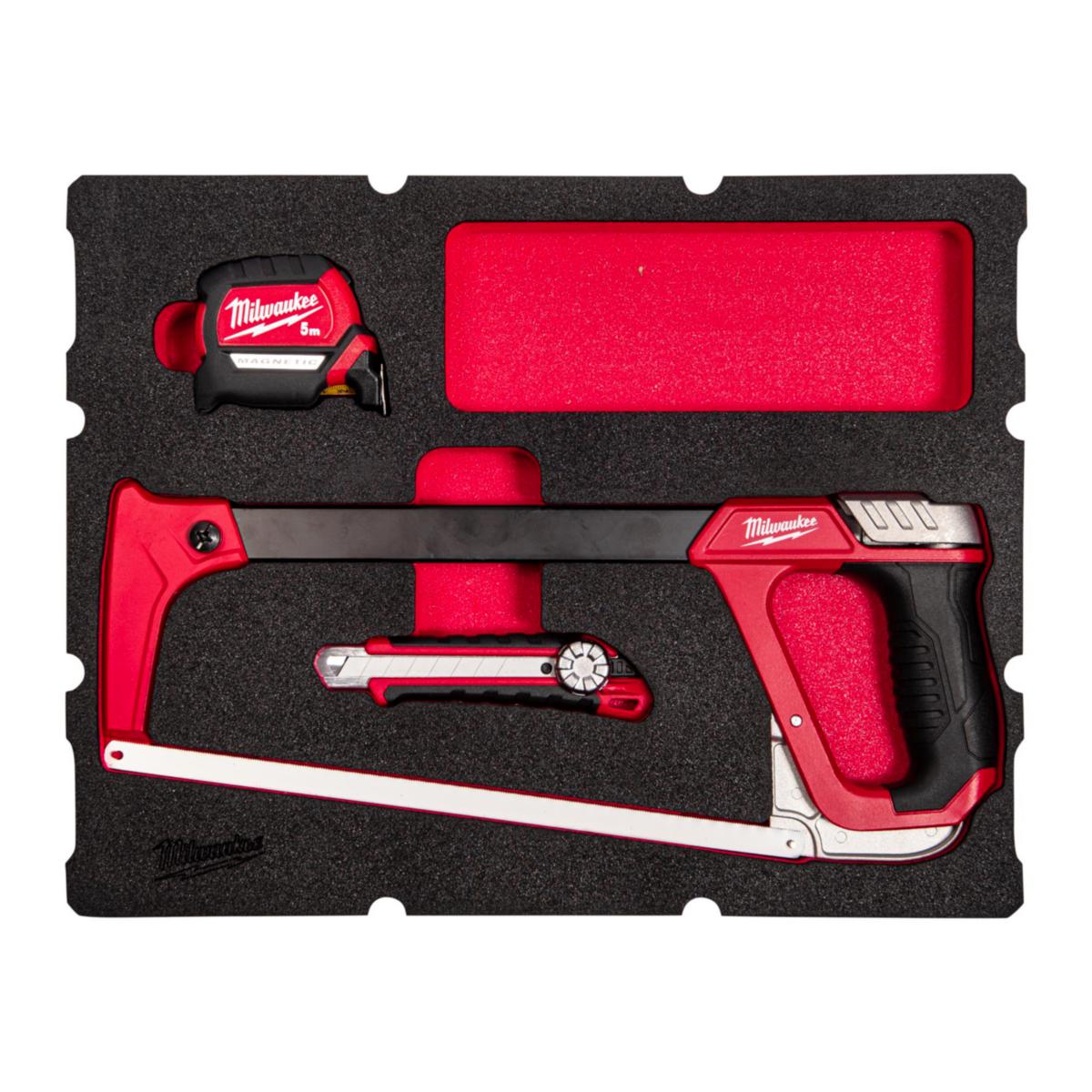 Modul Skum kutte/målesett Milwaukee, 4 deler