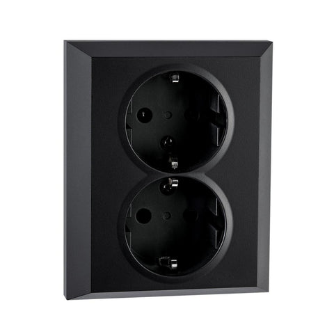 Stikkontakt SG® Innfelt Delt Dobbel - 16