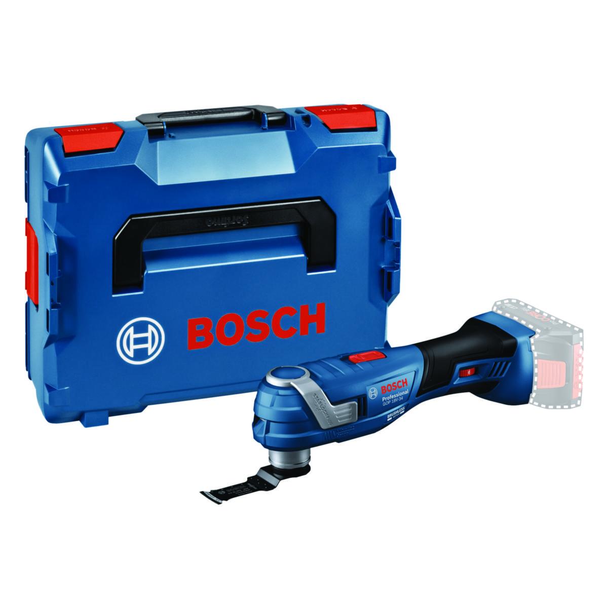 Multikutter Multikutter Bosch GOP 18V-34 Solo L-BOXX – Multivern