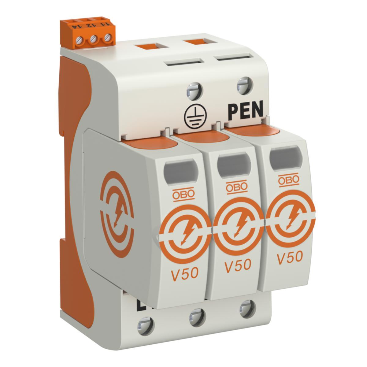 Overspenningsavleder V50 m/Hjelpekontakt - 280