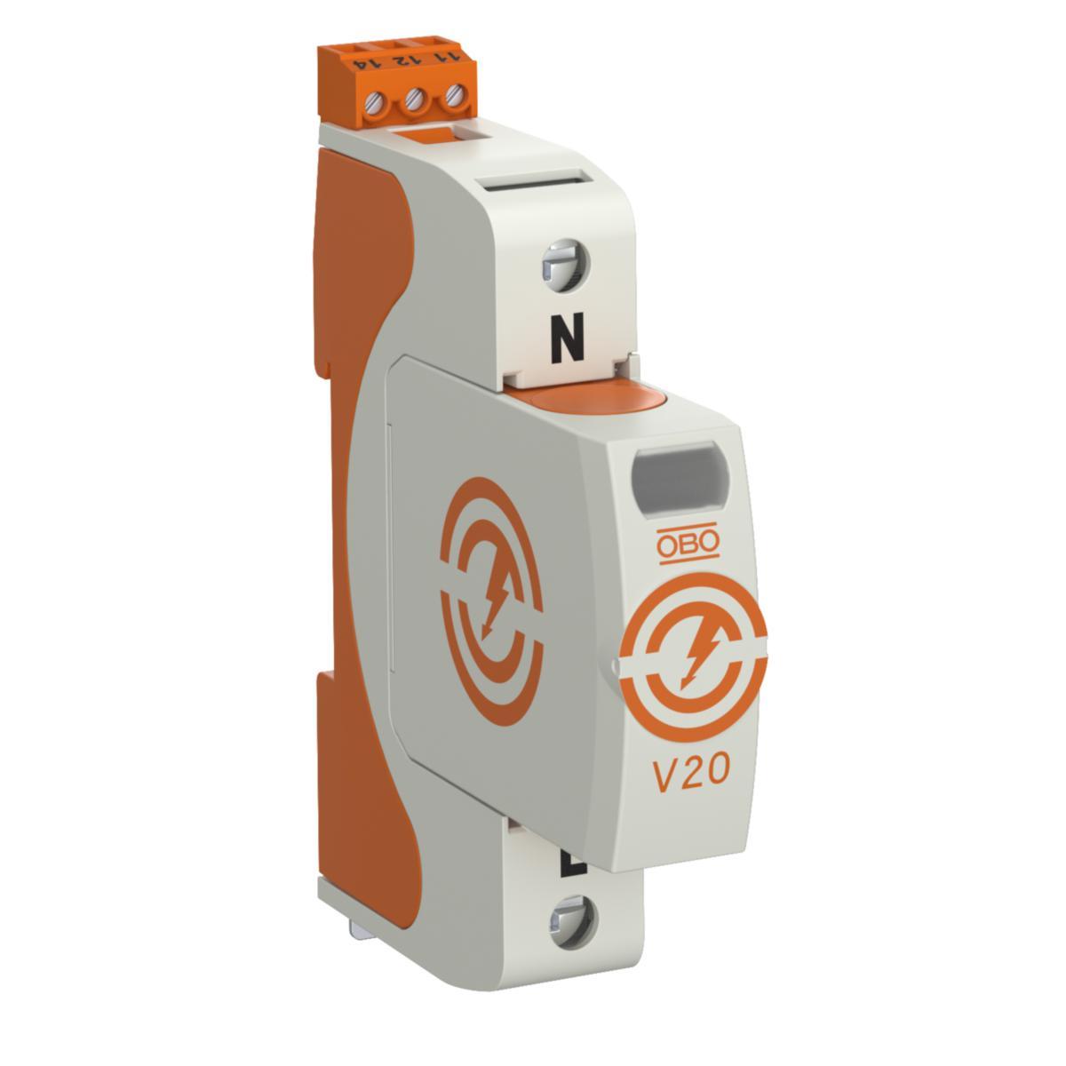 Overspenningsavleder V20 m/Hjelpekontakt - 280