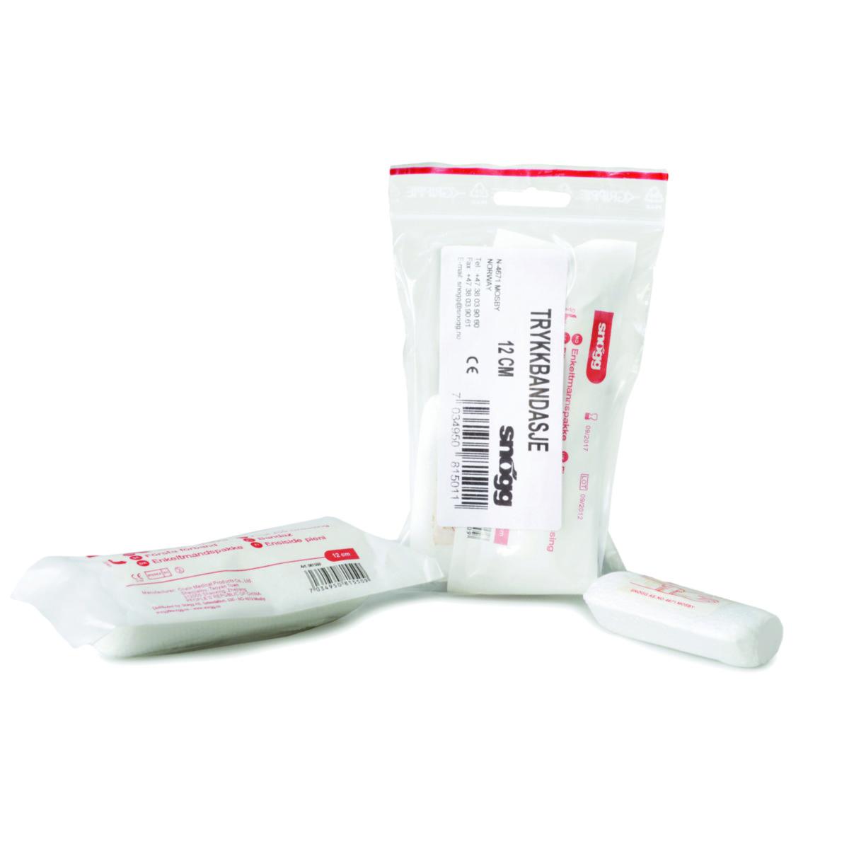 Trykkbandasje steril Snøgg® 12cm - Snögg