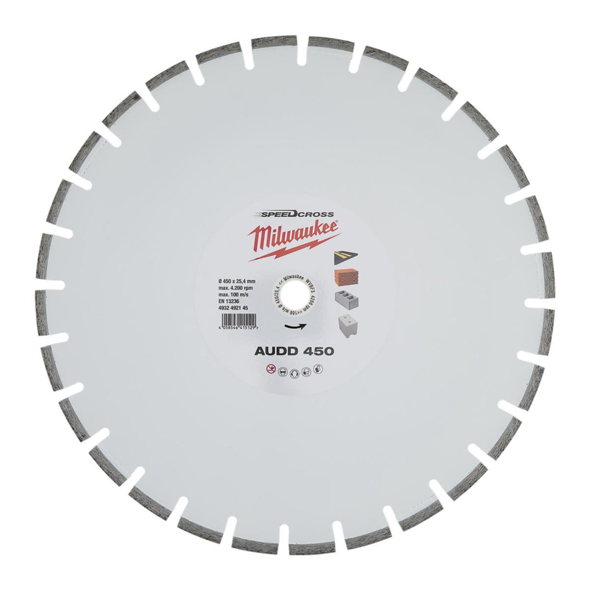 Diamantkappeskive Milwaukee Speedcross AUDD