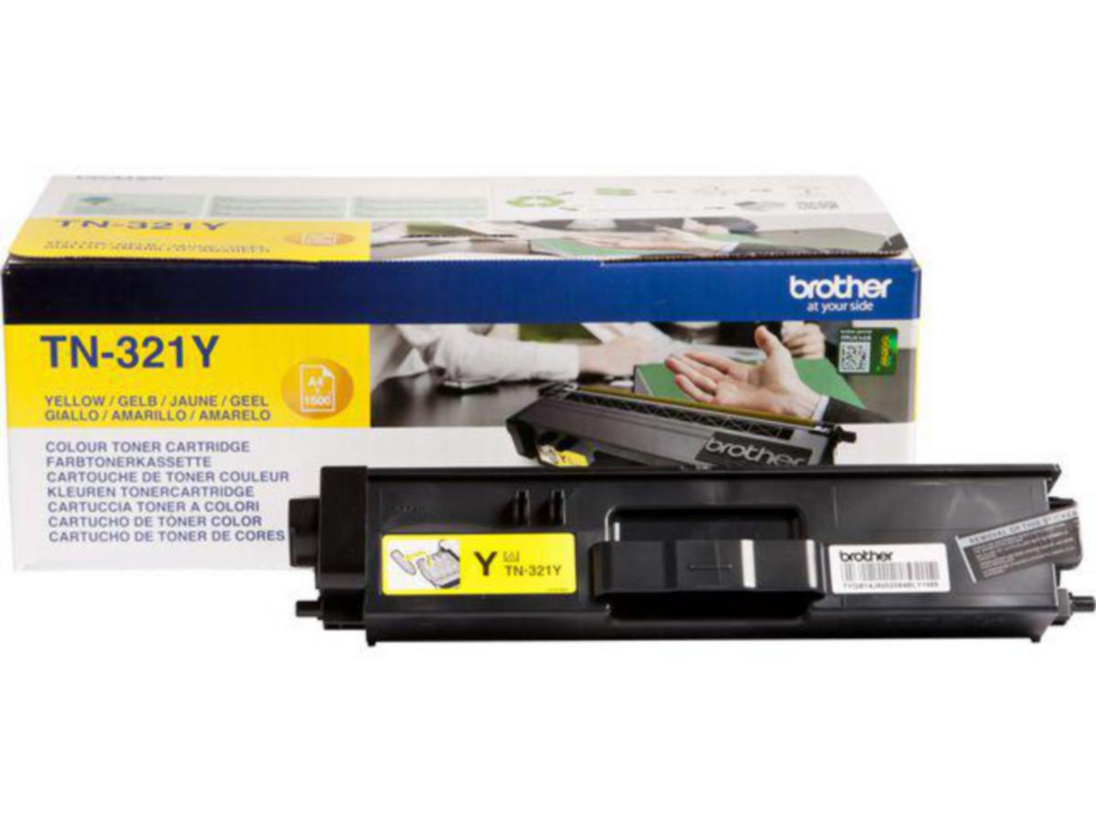 Toner TN321Y  Brother gul