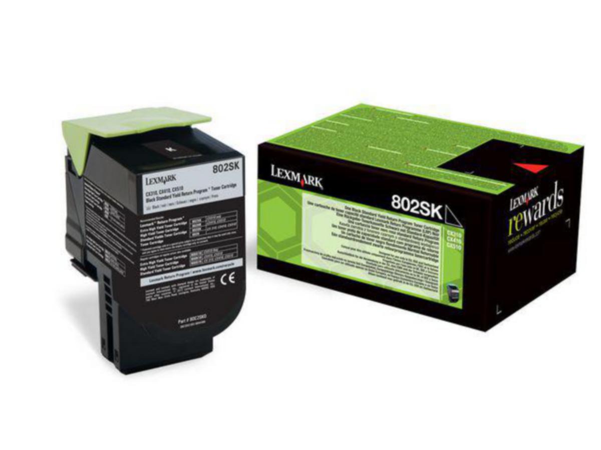 Toner PB 80C2SK0 Lexmark svart