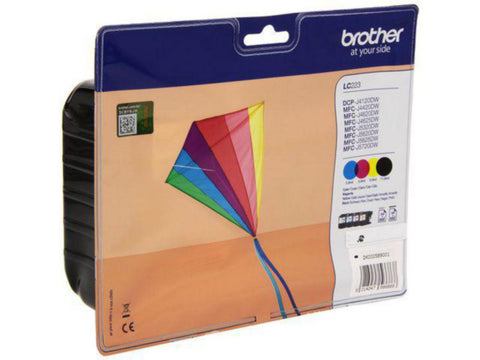 Blekk LC223 Value Brother multipakke 4 stk