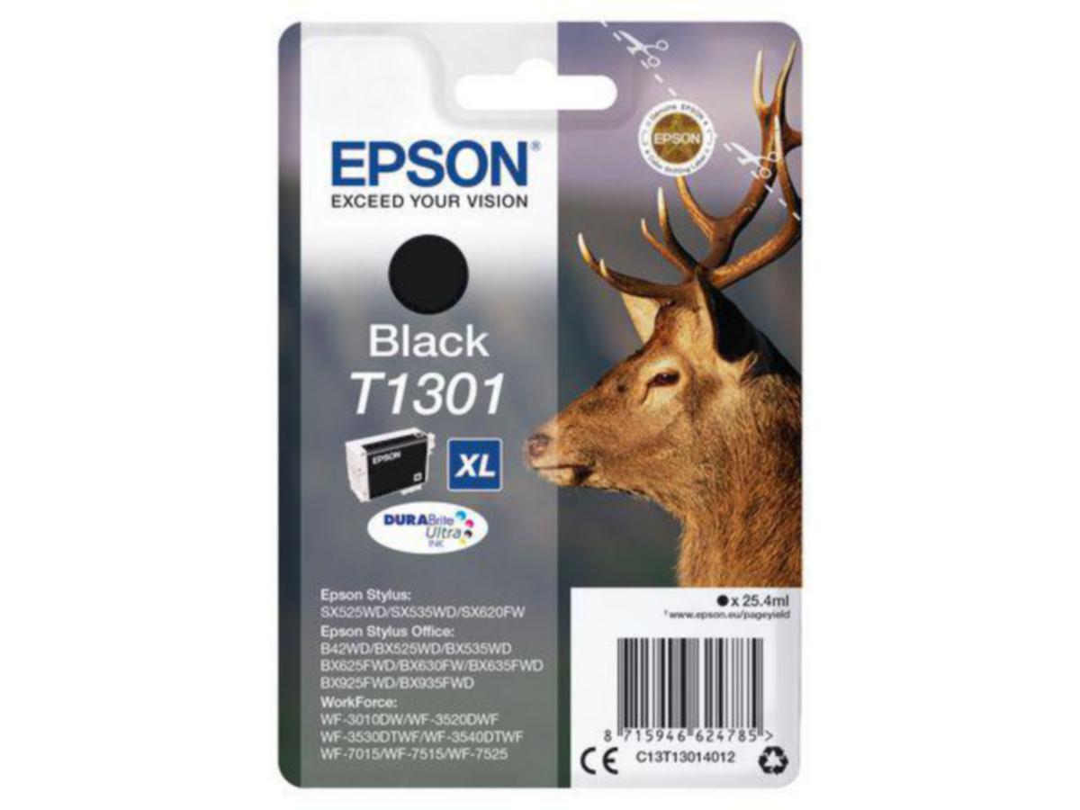Blekk T1301 C13T13014022 Epson svart