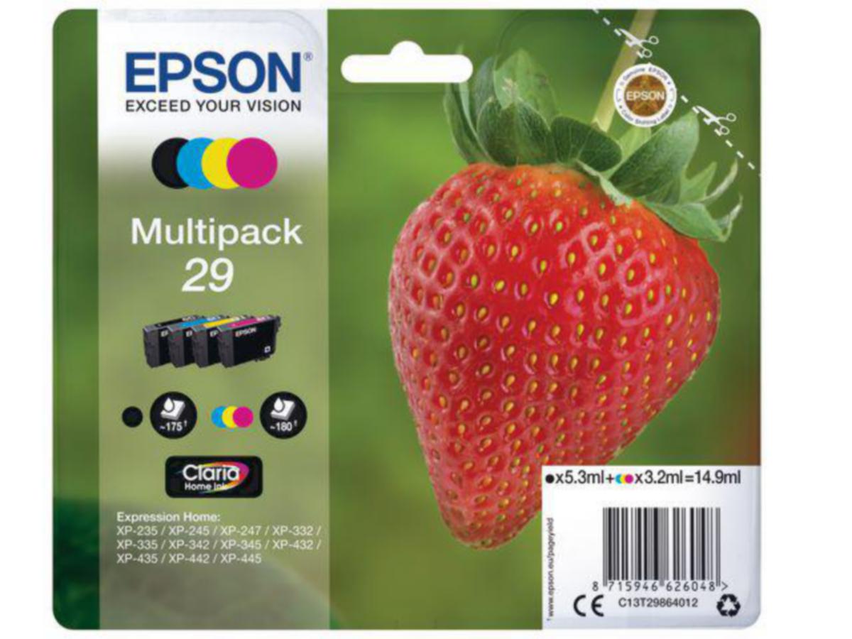 Blekk 29 C13T2986402 Epson Multipack 4 farger