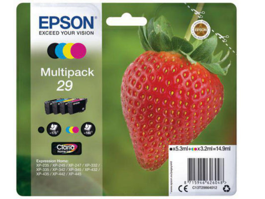 Blekk 29 C13T2986402 Epson Multipack 4 farger