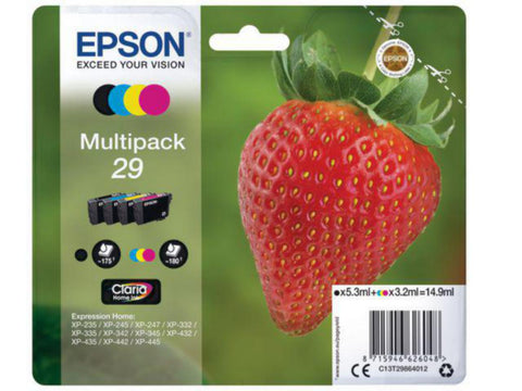 Blekk 29 C13T2986402 Epson Multipack 4 farger