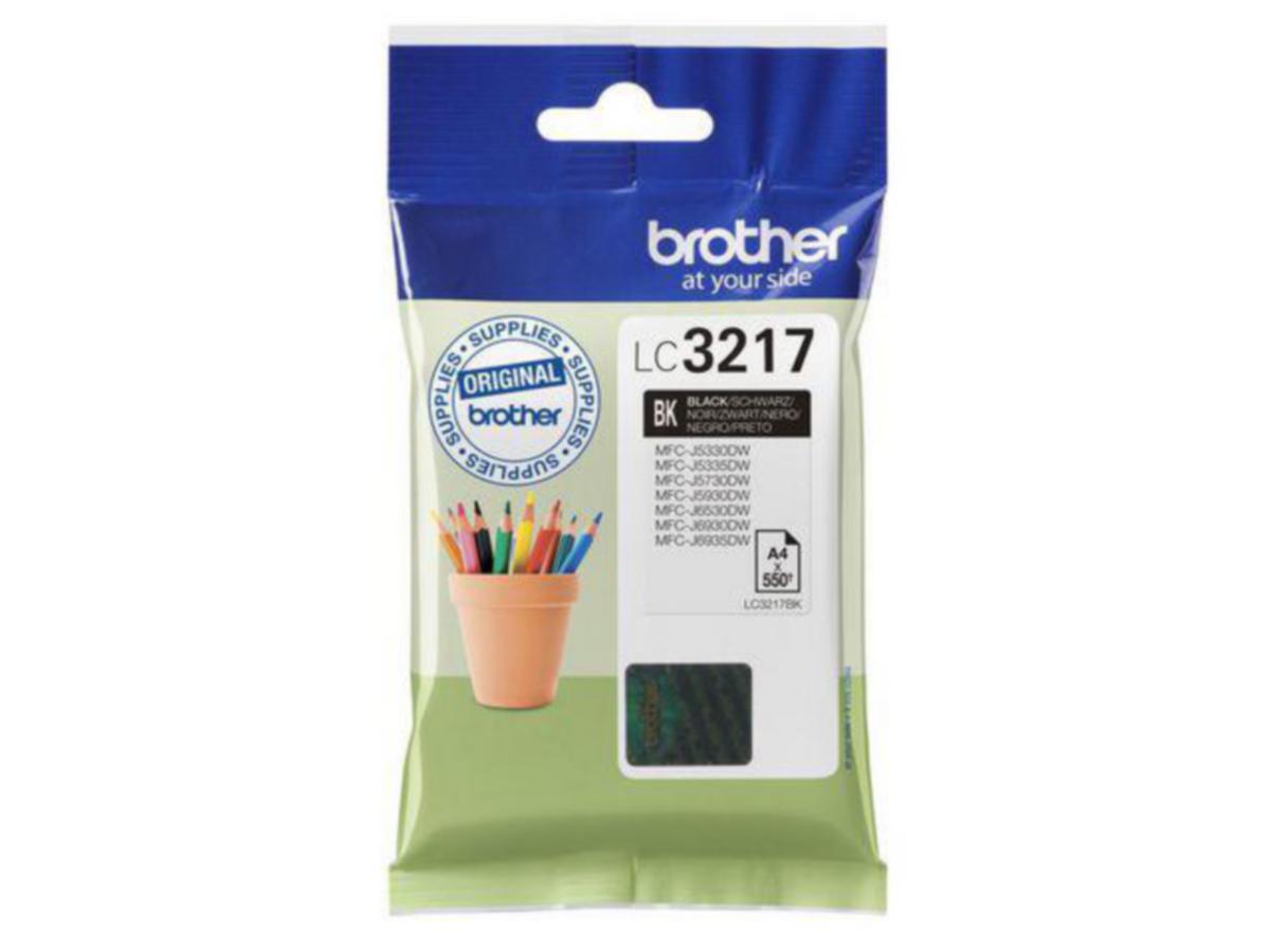 Blekk LC3217 BK  Brother svart