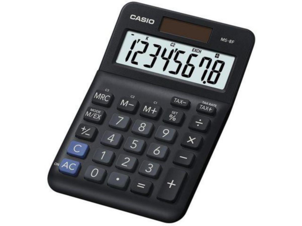 Bordregner  MS-8F Casio Mini