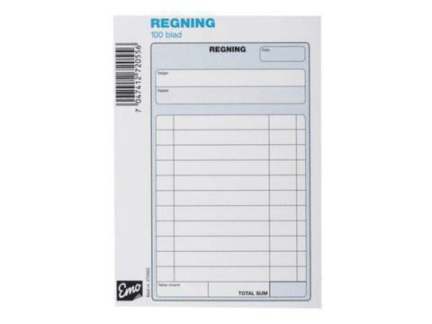 Regningsblokk Emo
