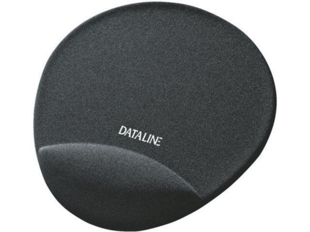Musematte Dataline svart m/håndleddstøtte