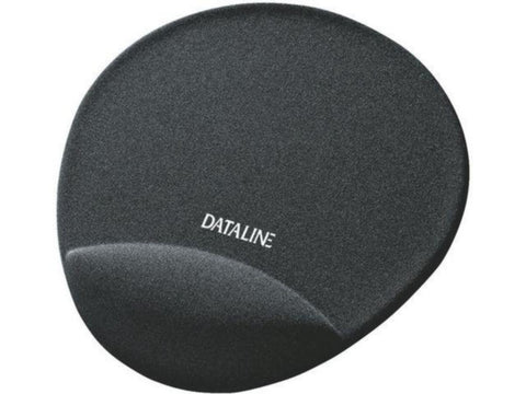 Musematte Dataline svart m/håndleddstøtte